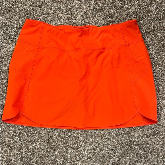 Avia Bold Orange Athletic Skort - Picture 1 of 2